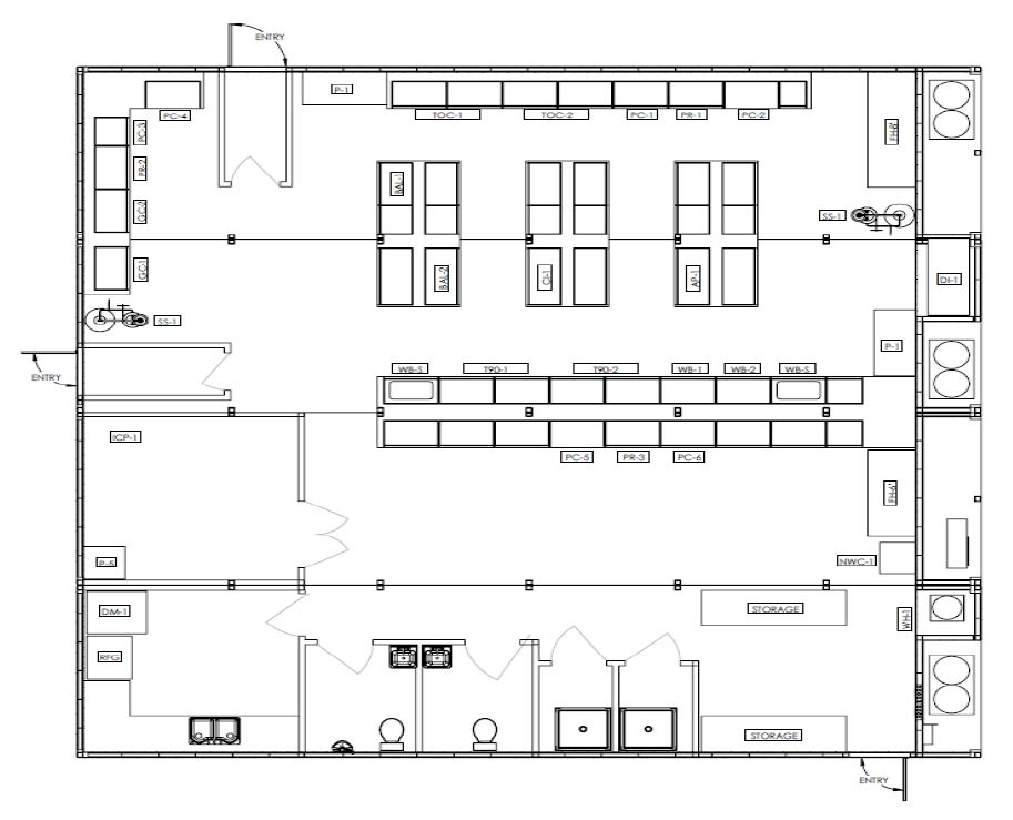 Biora Laboratory custom modular chamber for acid purification